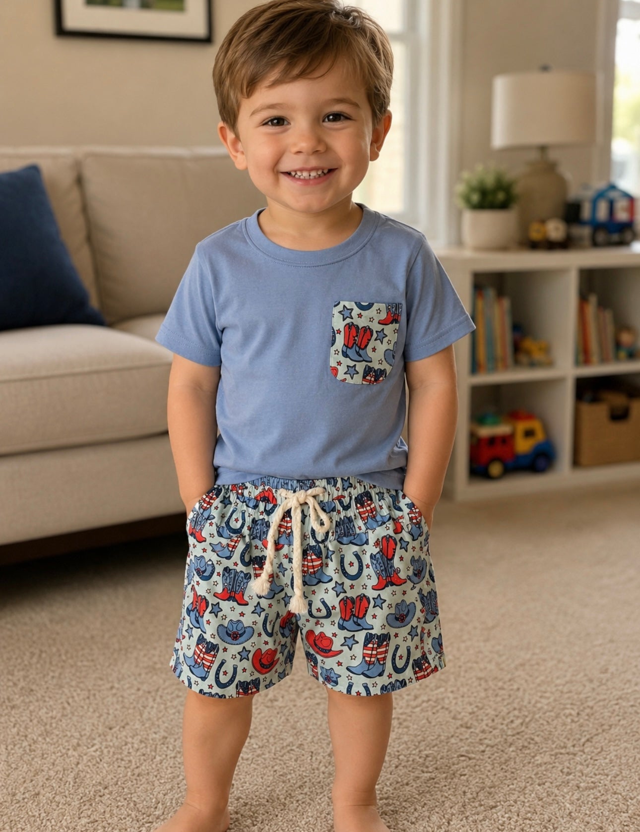 Patriotic Cowboy Set