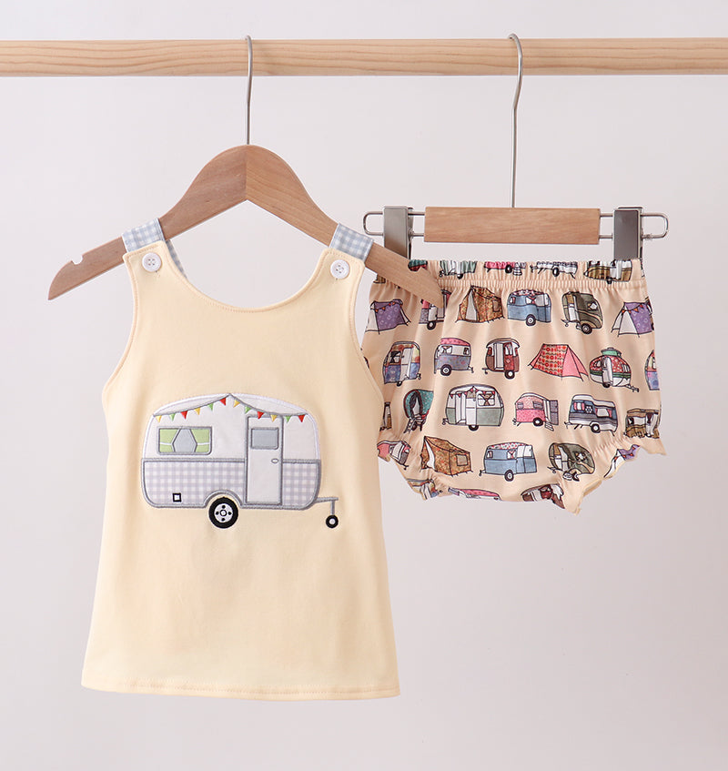 Lets Go Camping Bloomer Set